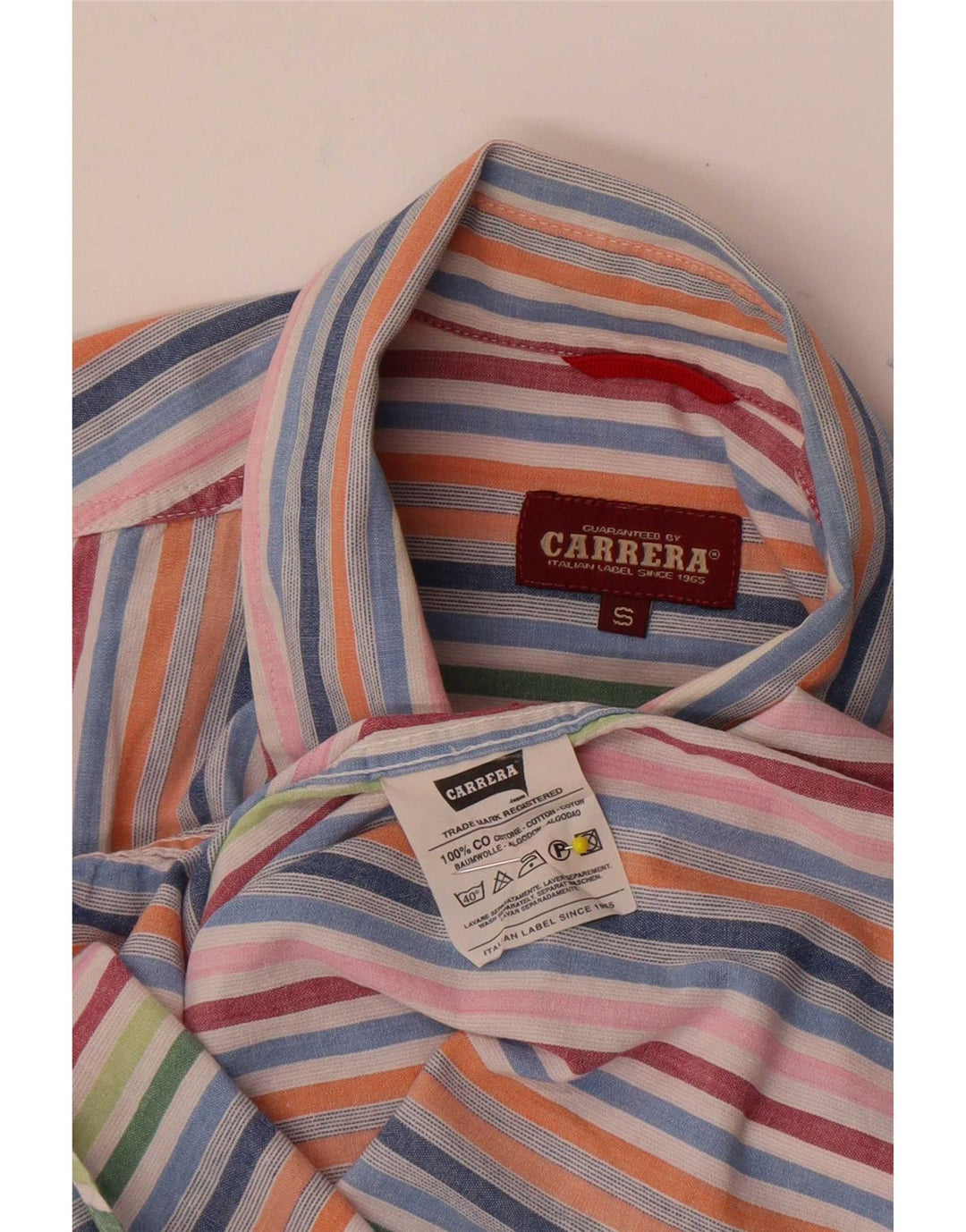 Carrera Chemise Small Multicolore Rayé Coton