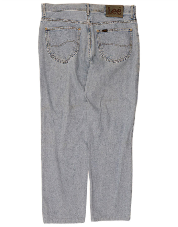 Lee Jean Droit Femme W34 L26 Bleu Coton