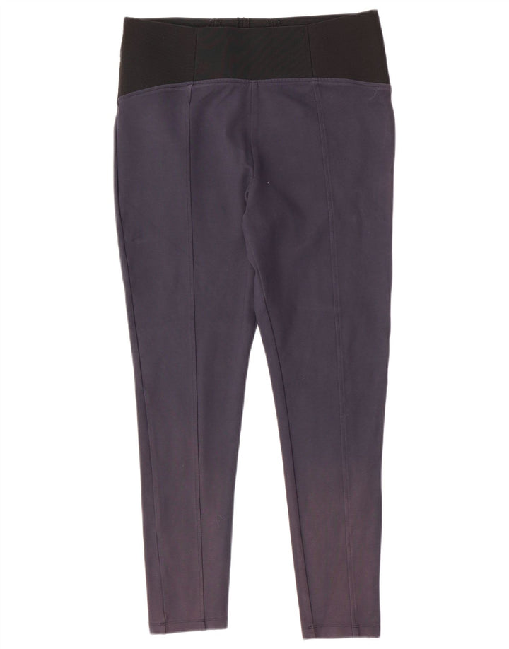 Marks & Spencer Leggings Femme UK 44 Medium Bleu Marine Viscose
