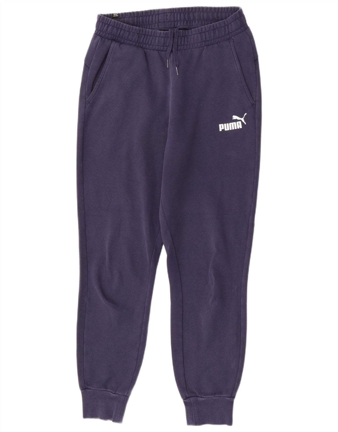 Puma Pantalon de Survêtement Joggers Homme Bleu Marine Moyen Coton