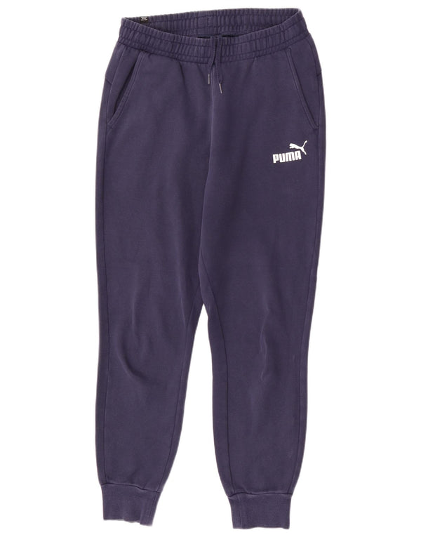 Puma Pantalon de Survêtement Joggers Homme Bleu Marine Moyen Coton