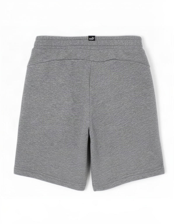 Puma Boys Sport Shorts 7-8 Years Grey Flecked Cotton
