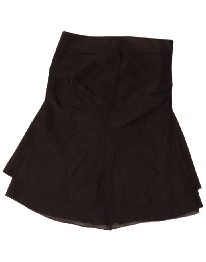 jupe tulipe femme vintage Medium W30 Acétate noir