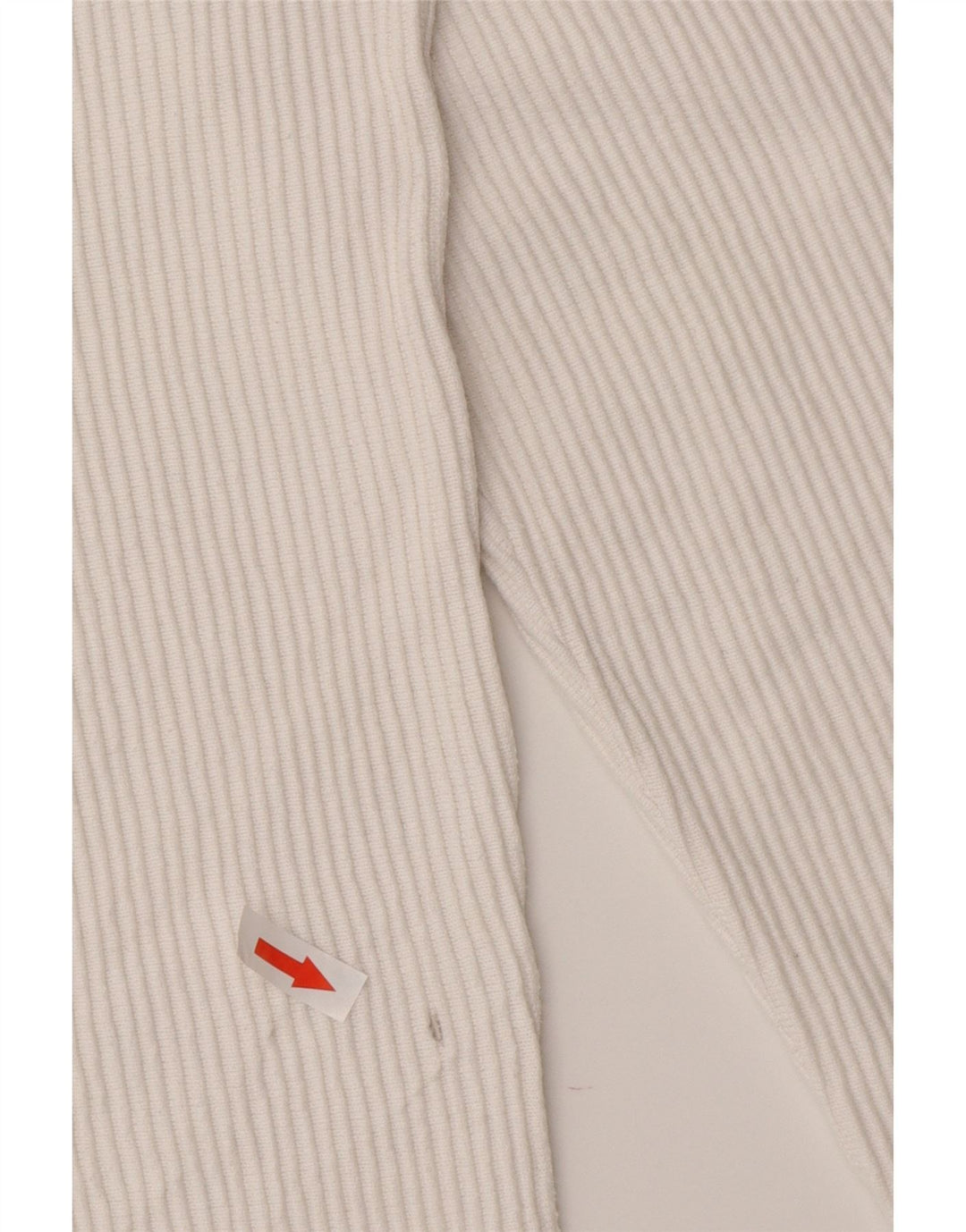 Zara Homme Top Manches Longues Coton Blanc Moyen