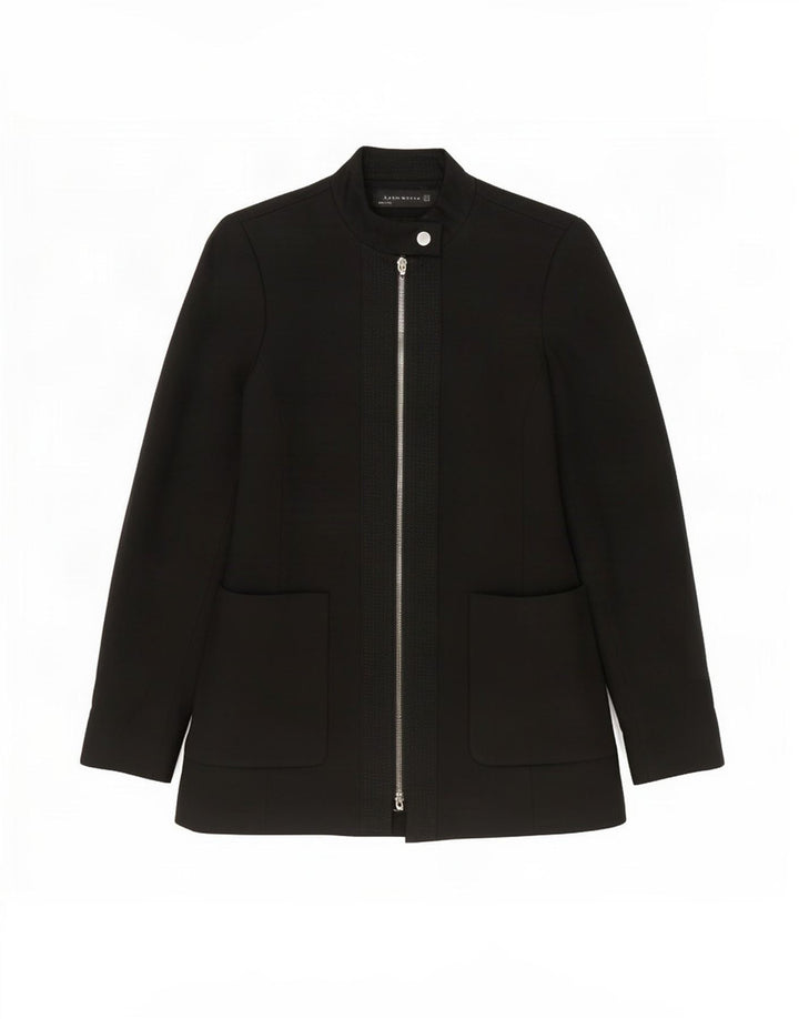 Zara Manteau Femme UK 6 XS Noir