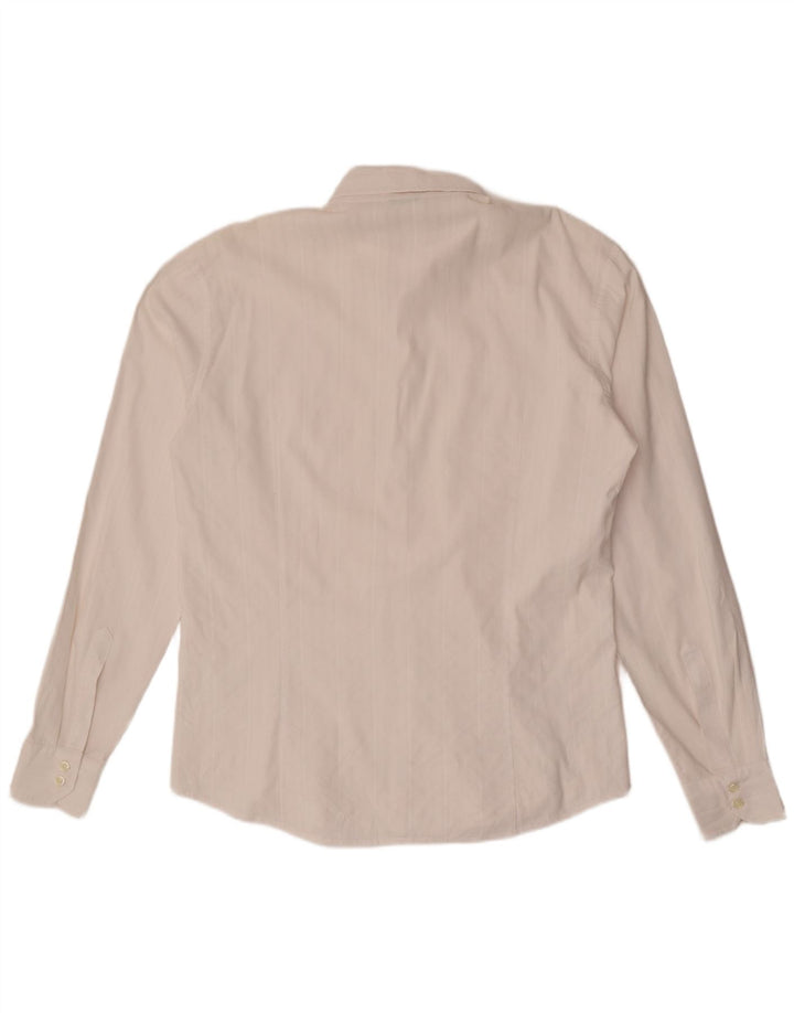 BENETTON Chemise Homme Large Blanc