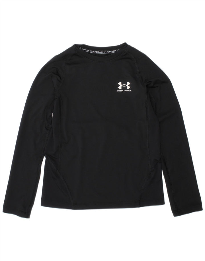 Under Armour Haut à manches longues pour garçon 6-7 ans Petit Noir
