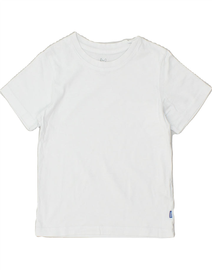 JACK & JONES Boys T-Shirt Top 7-8 Years White Cotton | Vintage Jack & Jones | Thrift | Second-Hand Jack & Jones | Used Clothing | Messina Hembry 
