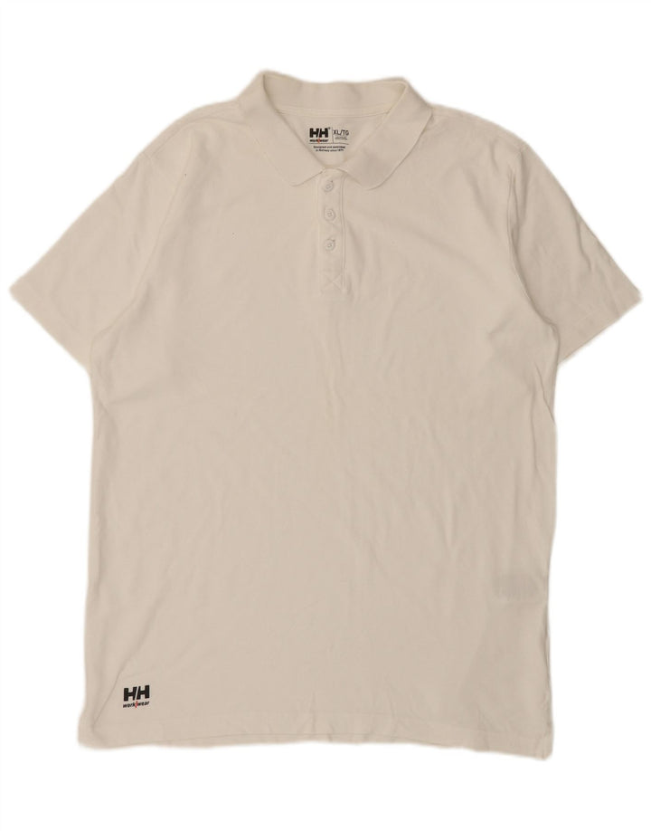 Helly Hansen Polo Homme XL Blanc Coton