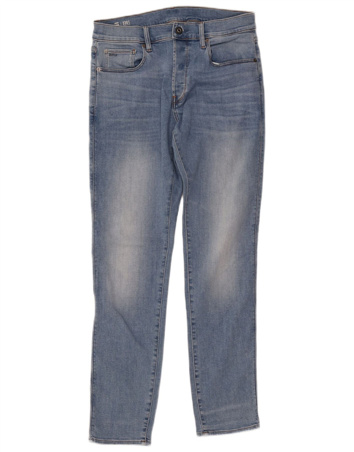 G-STAR Jean Slim 3301 Homme W31 L32 Bleu Coton