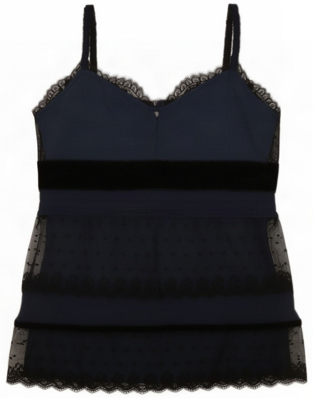 Oasis Womens Cami Top UK 10 Small Black Viscose