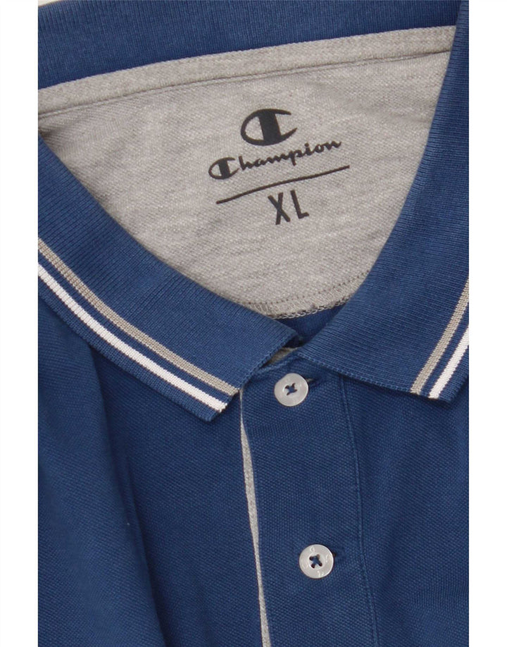 Champion Polo Homme XL Bleu