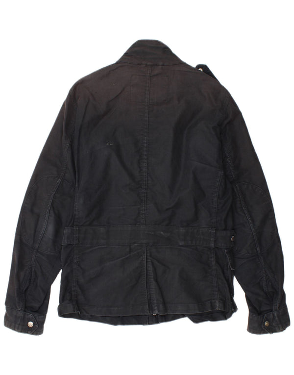 Woolrich Veste militaire pour homme UK 36 Petit coton noir