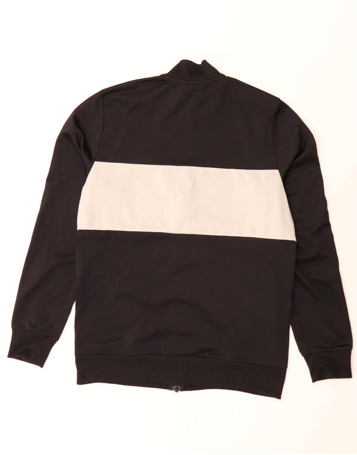 Adidas Veste de Survêtement Garçon 15-16 ans Noir Colourblock Polyester