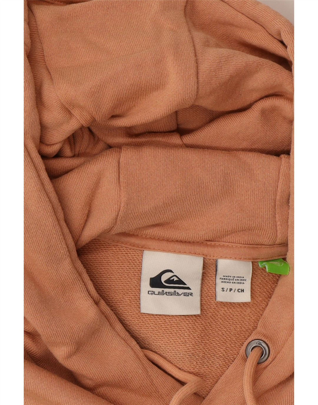 Quiksilver Pull à capuche graphique pour homme, petit, orange