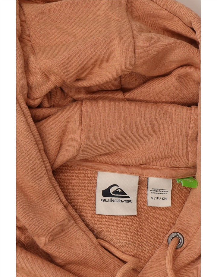 Quiksilver Pull à capuche graphique pour homme, petit, orange