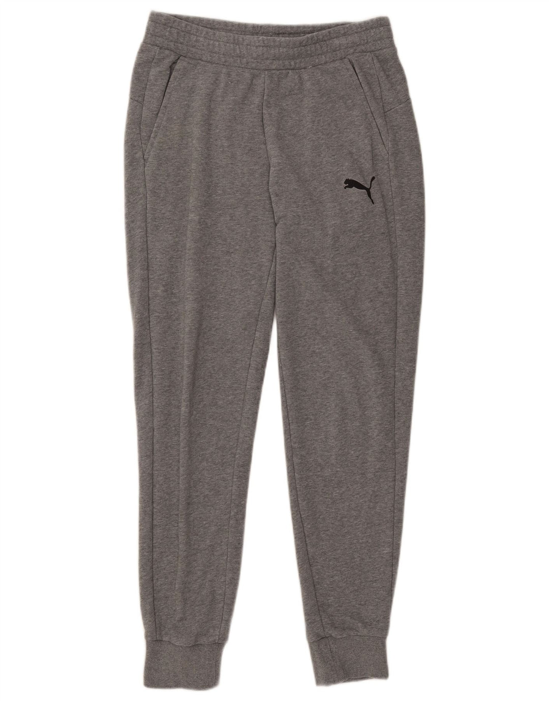 Puma Pantalon de Survêtement Joggers Homme Gris Moyen Moucheté Coton