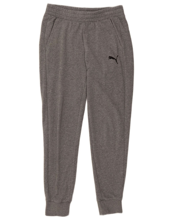 Puma Pantalon de Survêtement Joggers Homme Gris Moyen Moucheté Coton