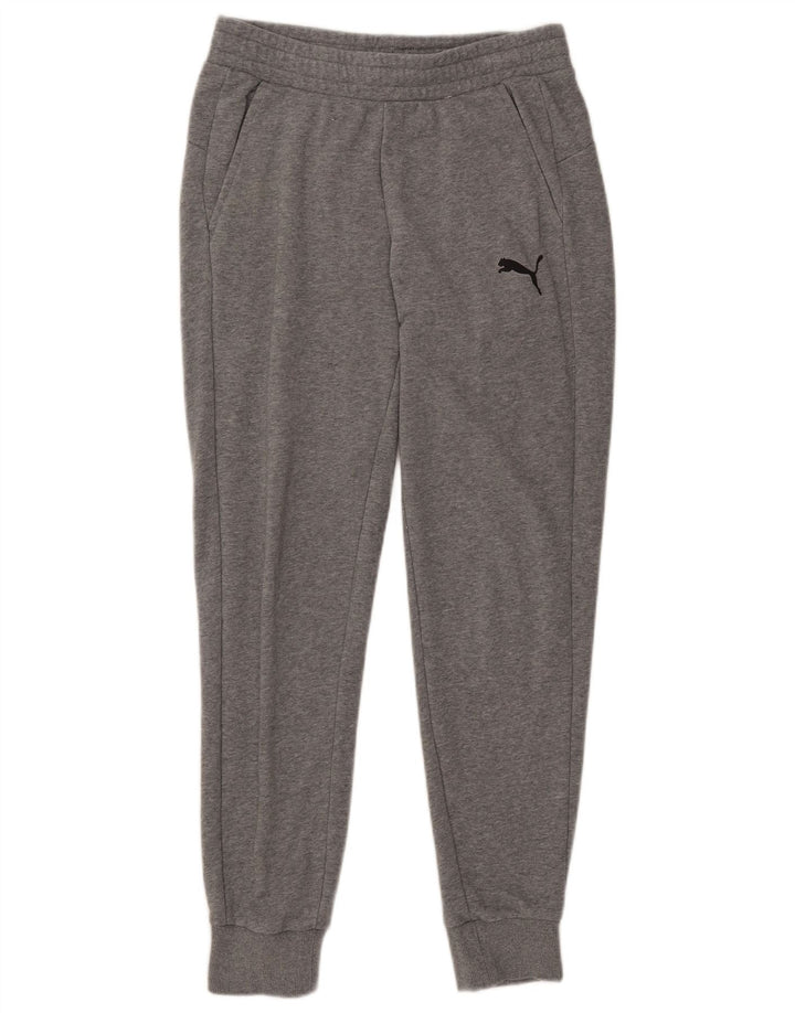Puma Pantalon de Survêtement Joggers Homme Gris Moyen Moucheté Coton