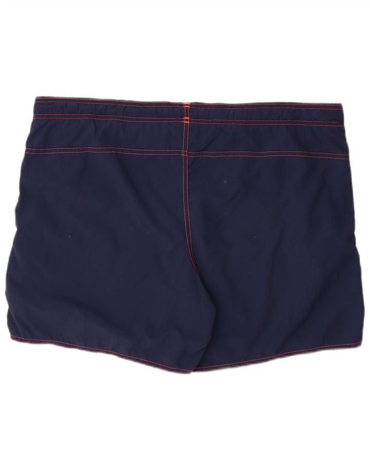Adidas Short de bain homme en nylon bleu marine moyen