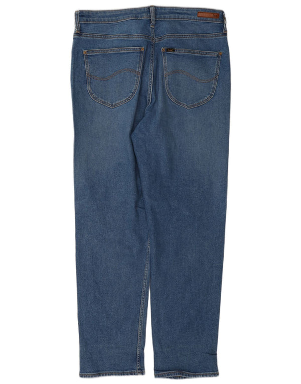 Lee Jean Droit Carol Homme W33 L29 Bleu Coton