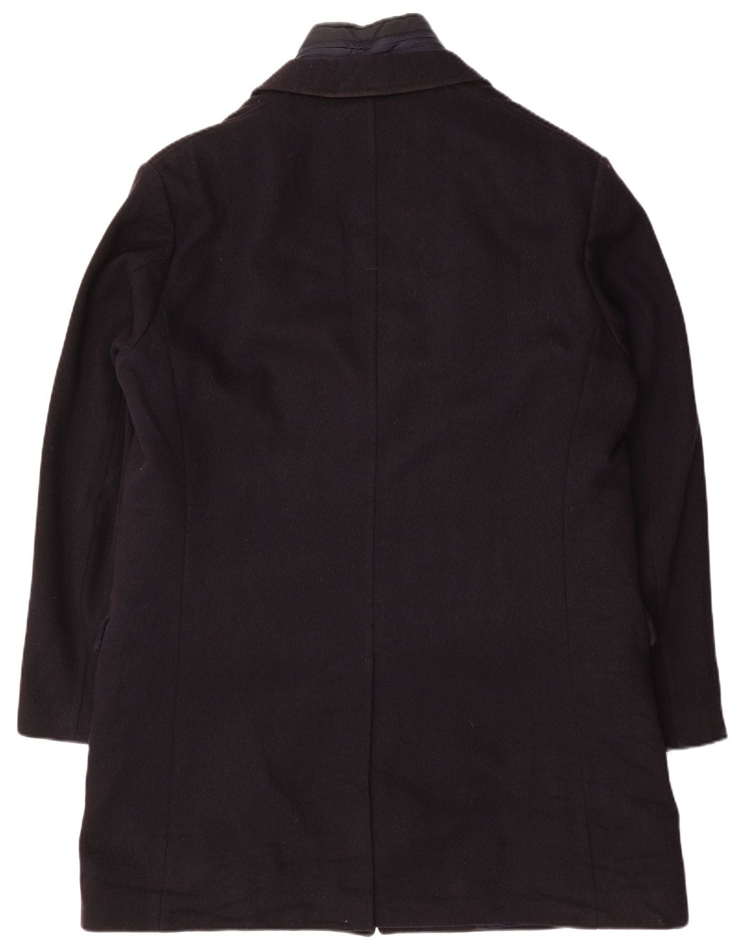 Fay Manteau Homme UK 44 2XL Bleu Marine Laine