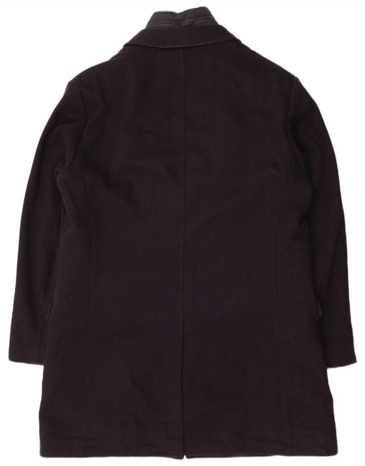 Fay Manteau Homme UK 44 2XL Bleu Marine Laine