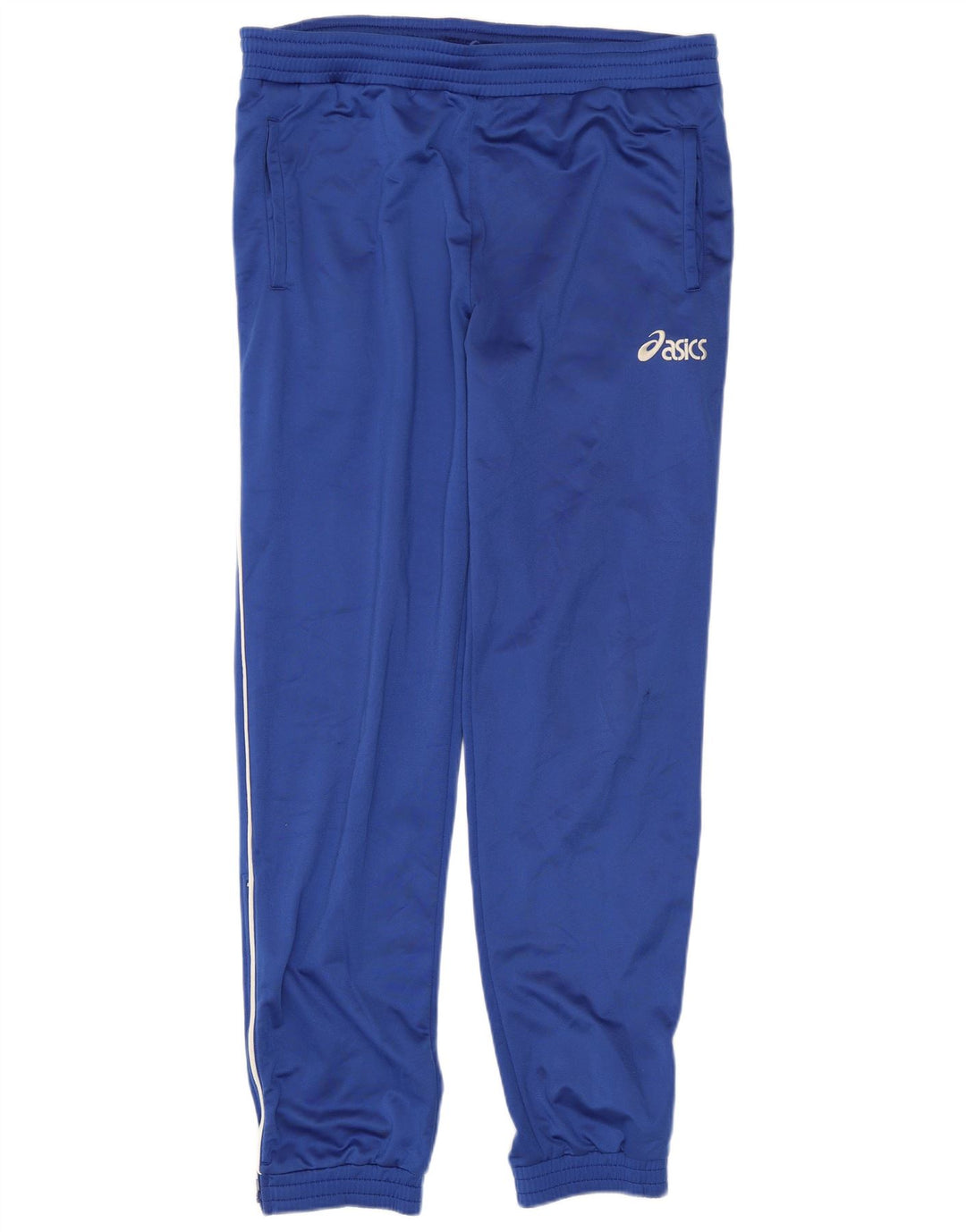 Asics Pantalon de survêtement pour homme Pantalon de jogging Petit Bleu Polyester