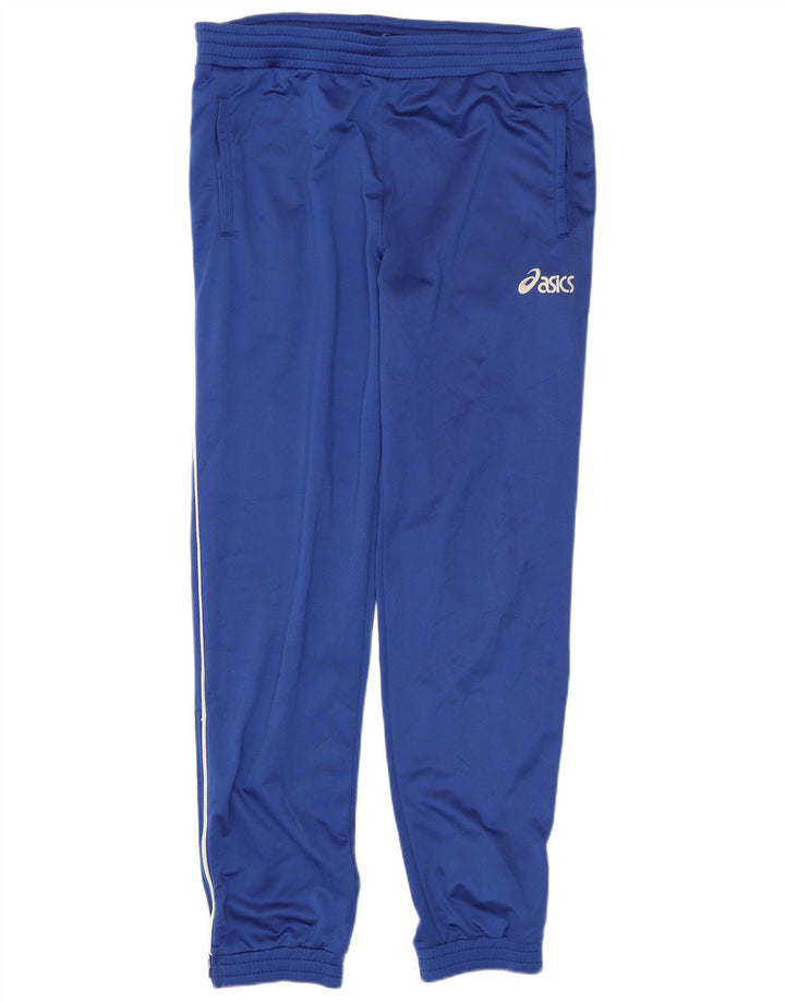 Asics Pantalon de survêtement pour homme Pantalon de jogging Petit Bleu Polyester