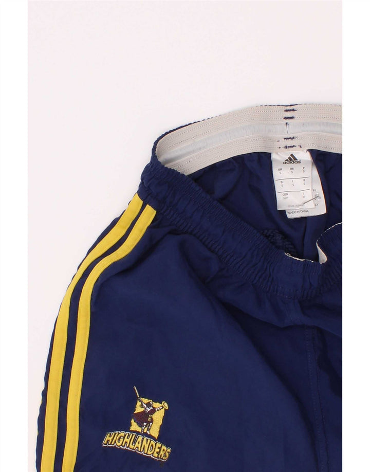 Adidas Short de sport graphique pour garçon 9-10 ans Petit bleu marine Polyester
