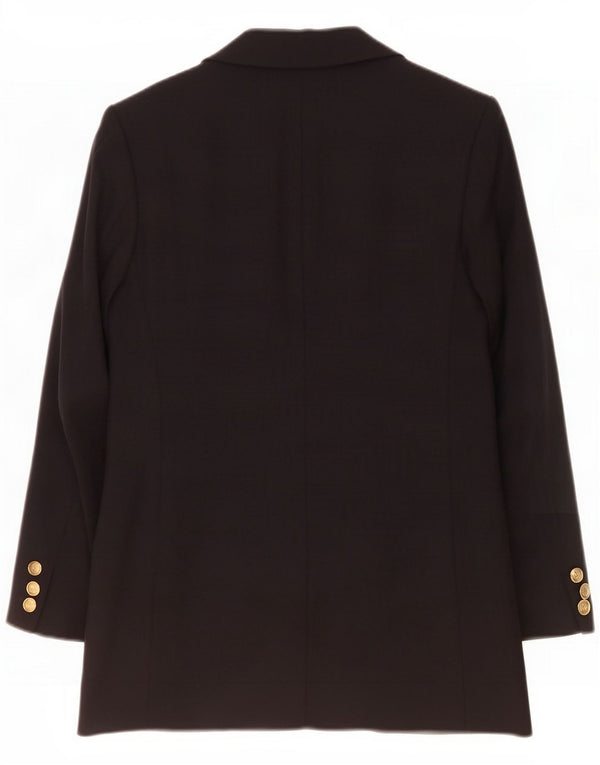 Marks & Spencer Veste blazer croisée pour femme UK 14 Large Bleu marine