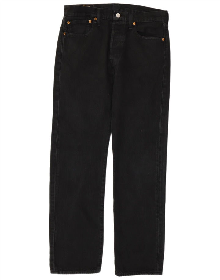 Levi's Jean Droit 501 Homme Noir W32 L32 Coton