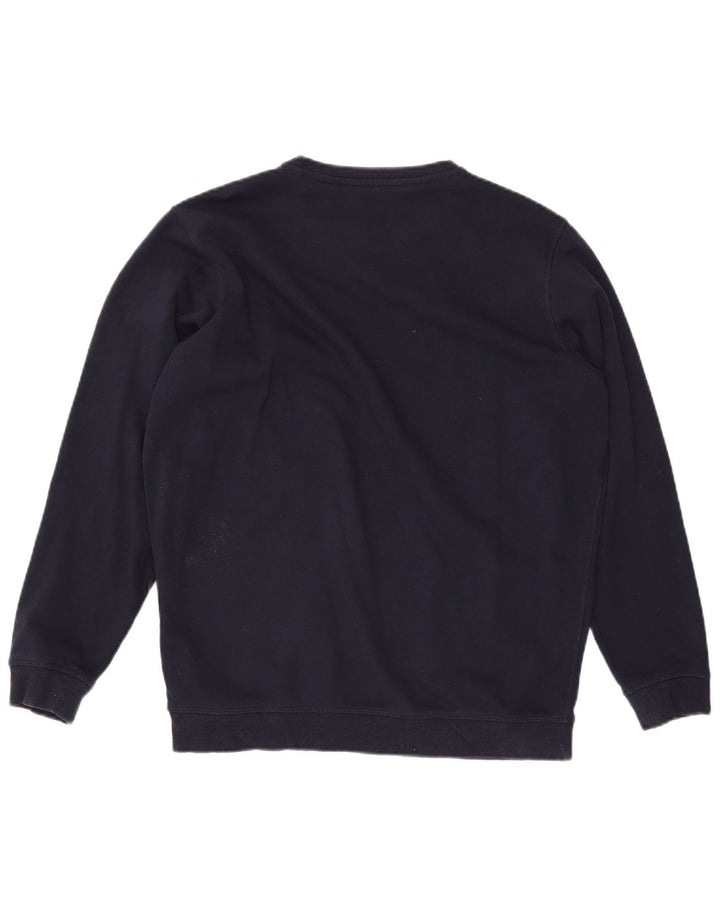 James Pringle Sweat-shirt pour homme en coton bleu marine Taille L