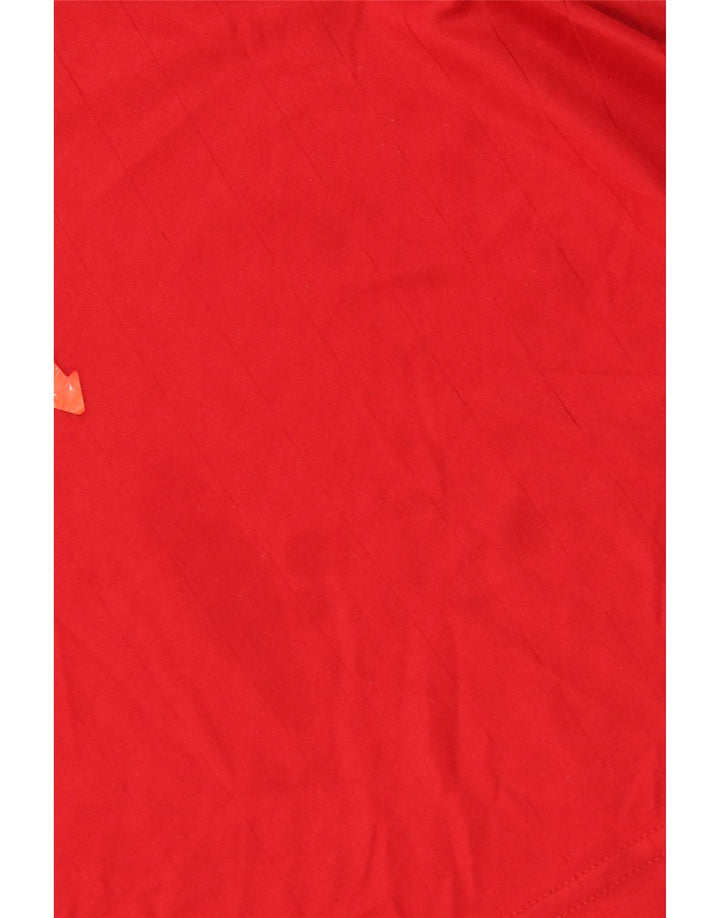Adidas Hommes Climalite Top Manches Longues 2XL Rouge Polyester