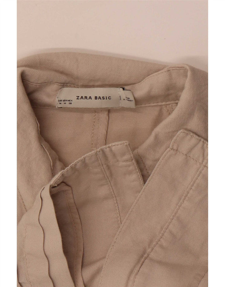 Veste utilitaire pour femme Zara UK 12 Beige moyen