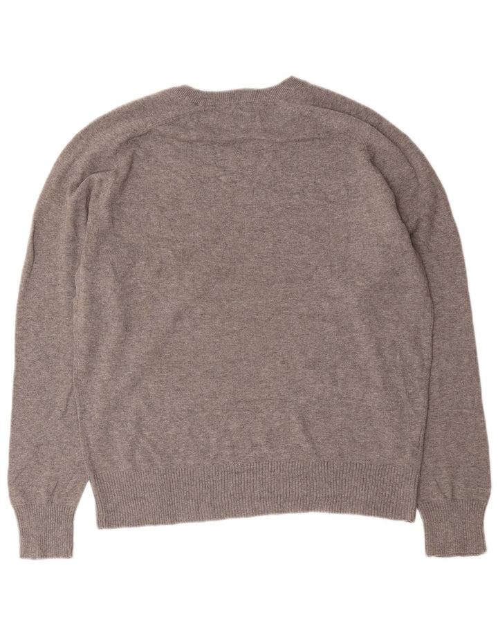 Penguin Pull col V pour homme Gris Taille L
