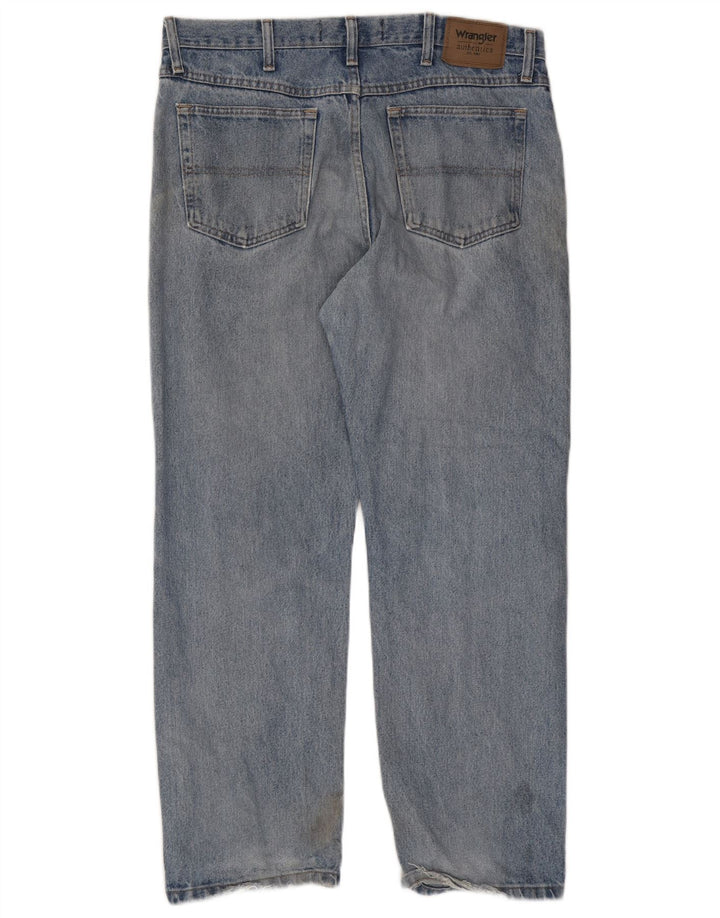 Wrangler Jean droit homme W36 L29 bleu coton