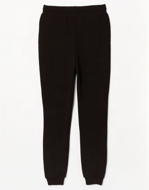 Ellesse Pantalon de survêtement pour homme en coton noir Taille S