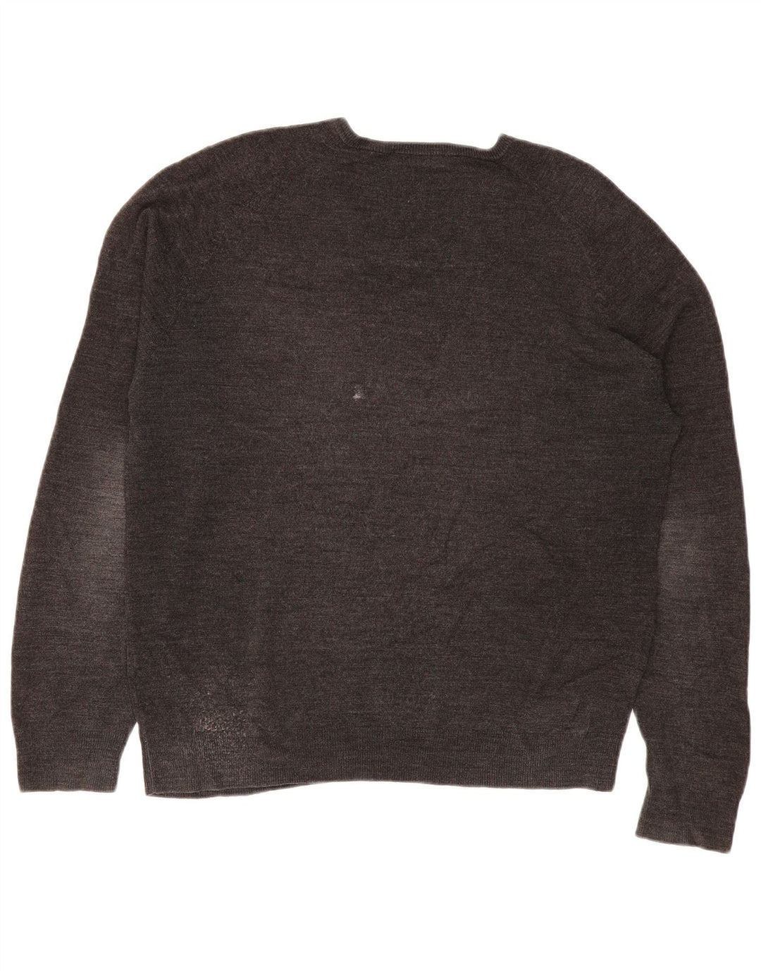 Marks & Spencer Pull col V pour homme en acrylique gris Taille L