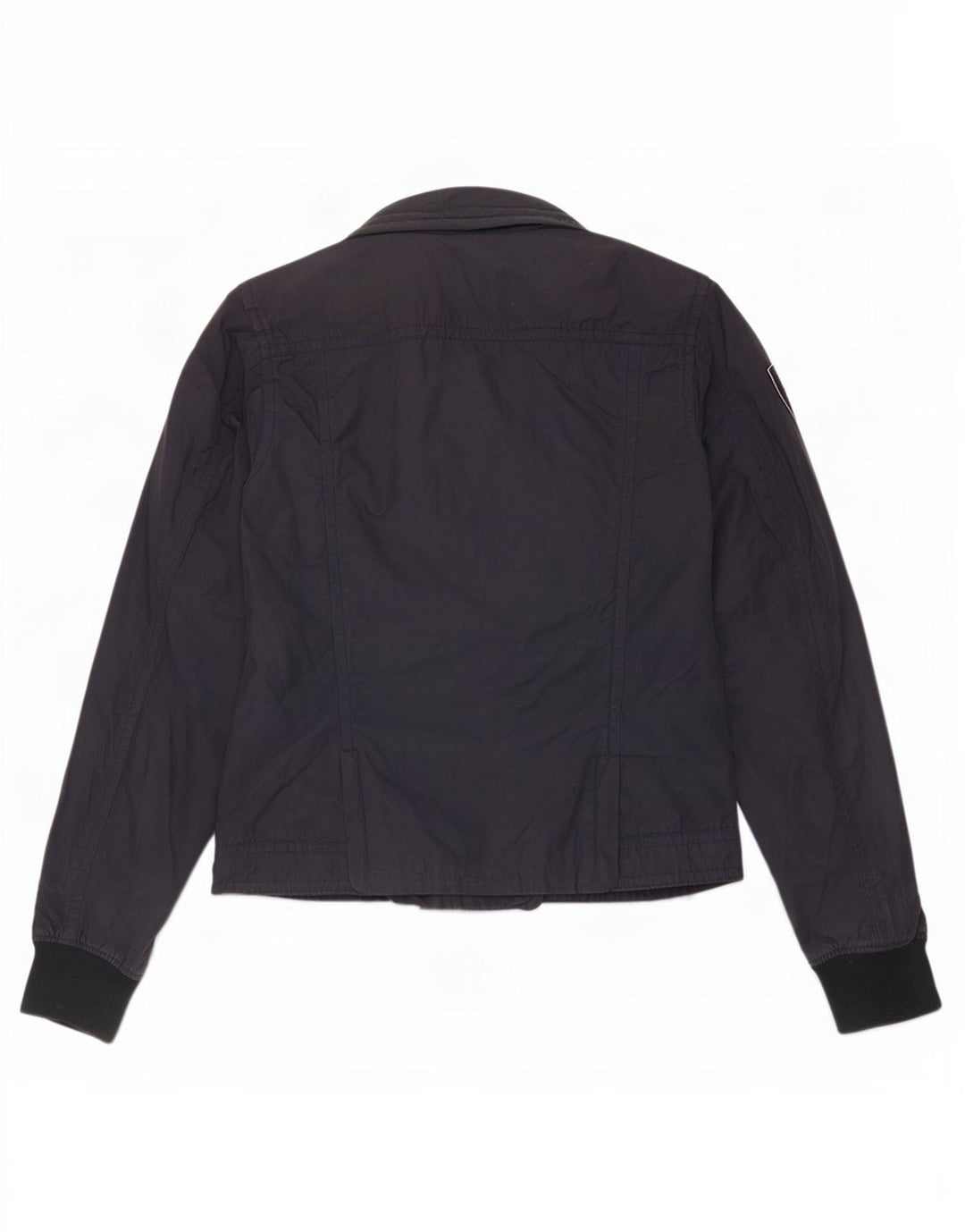 Playlife Veste Bomber Femme UK 16 Large Bleu Marine Coton