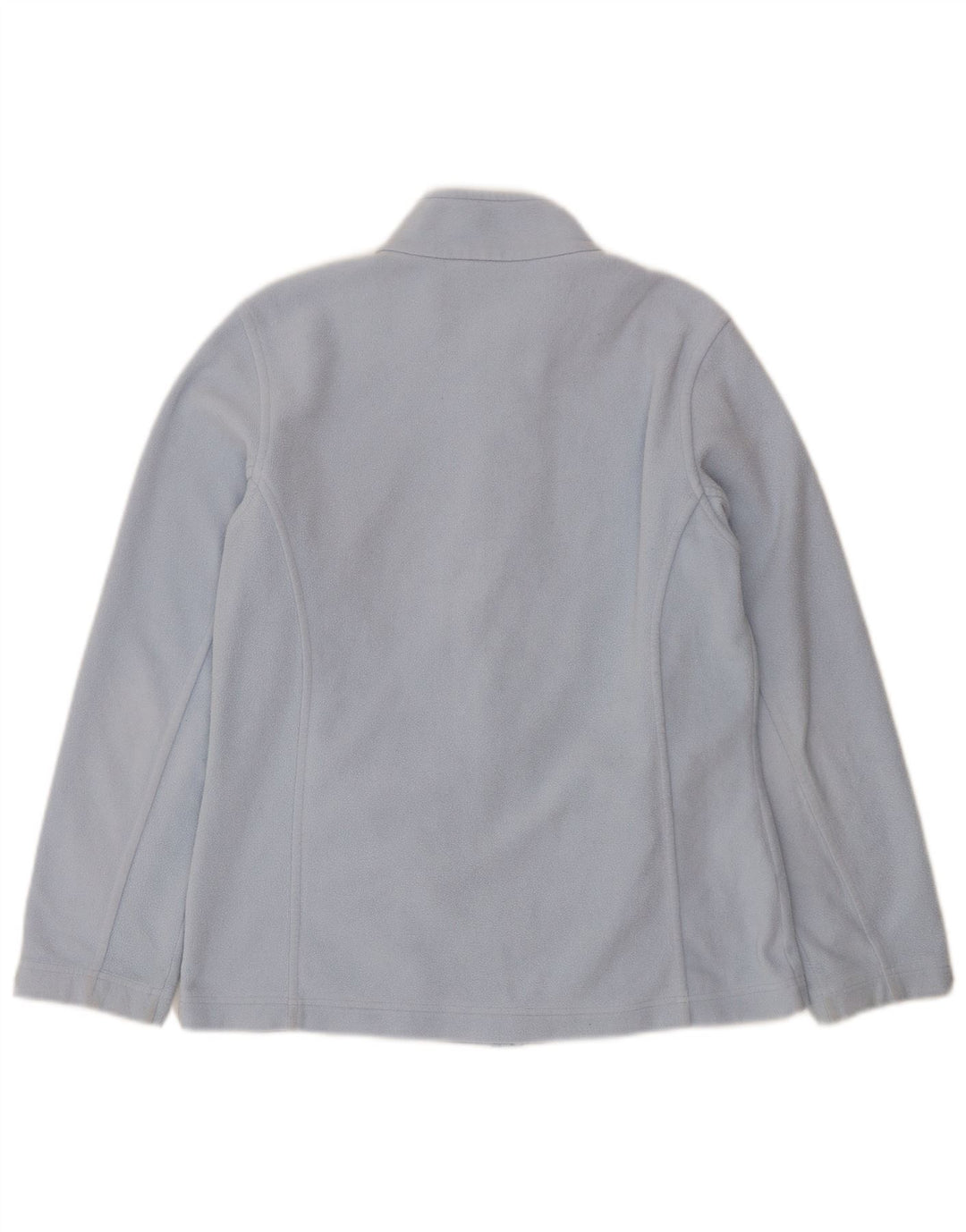 Marks & Spencer Veste polaire surdimensionnée pour femme UK 10 Small Bleu Polyester