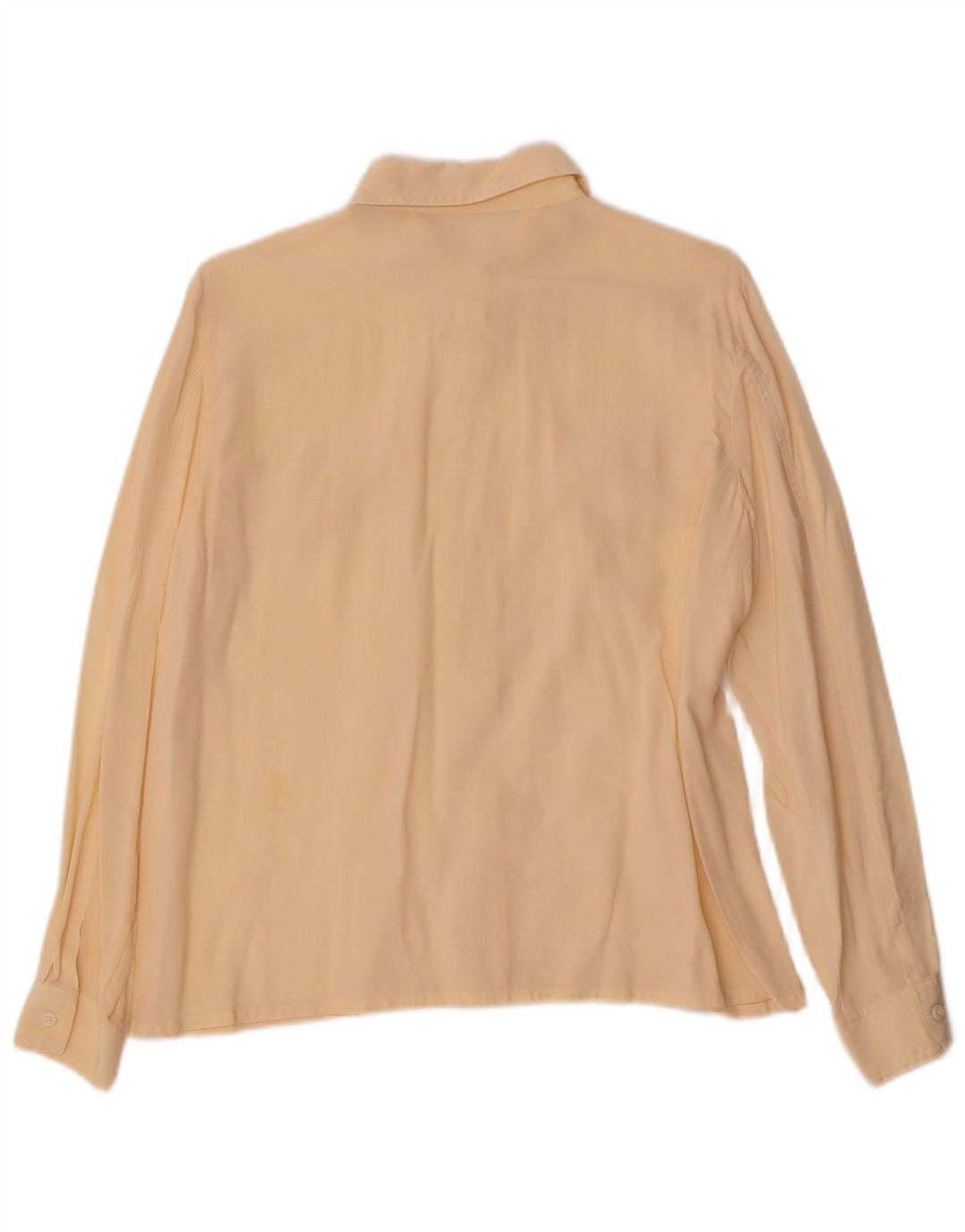 Chemisier chemise femme vintage UK 16 Grand Beige