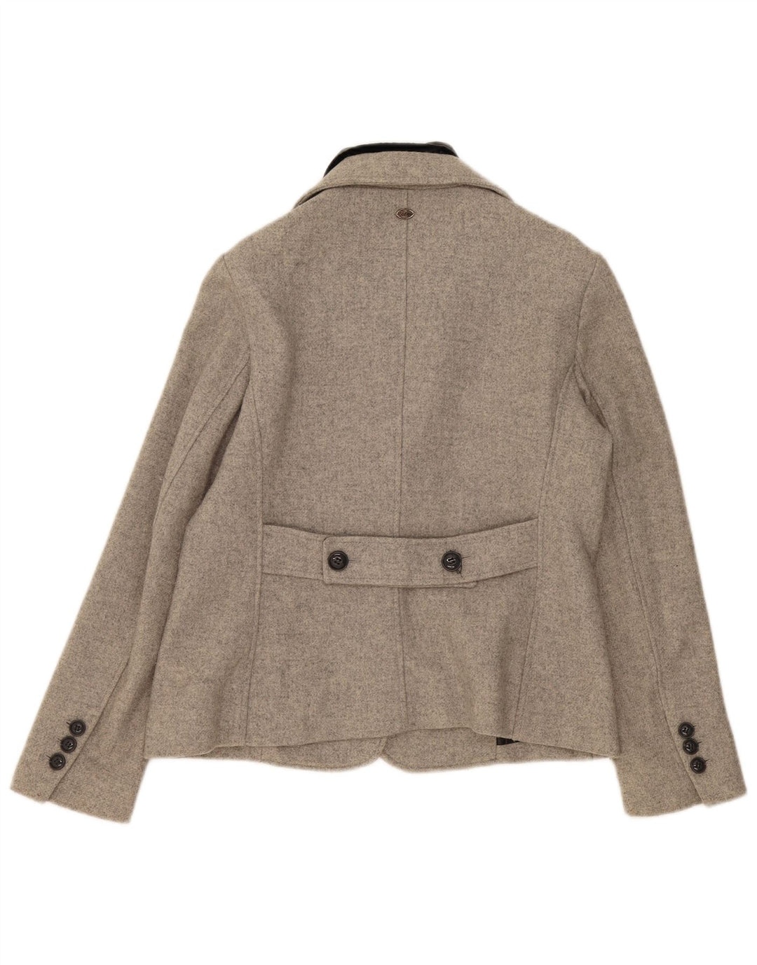 Marlboro Classics Veste Blazer Femme UK 16 Large Gris Colorblock