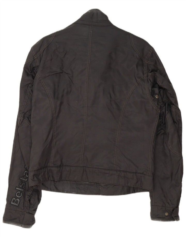 Belstaff Veste Graphic Racer pour homme UK 38 Medium Noir Nylon