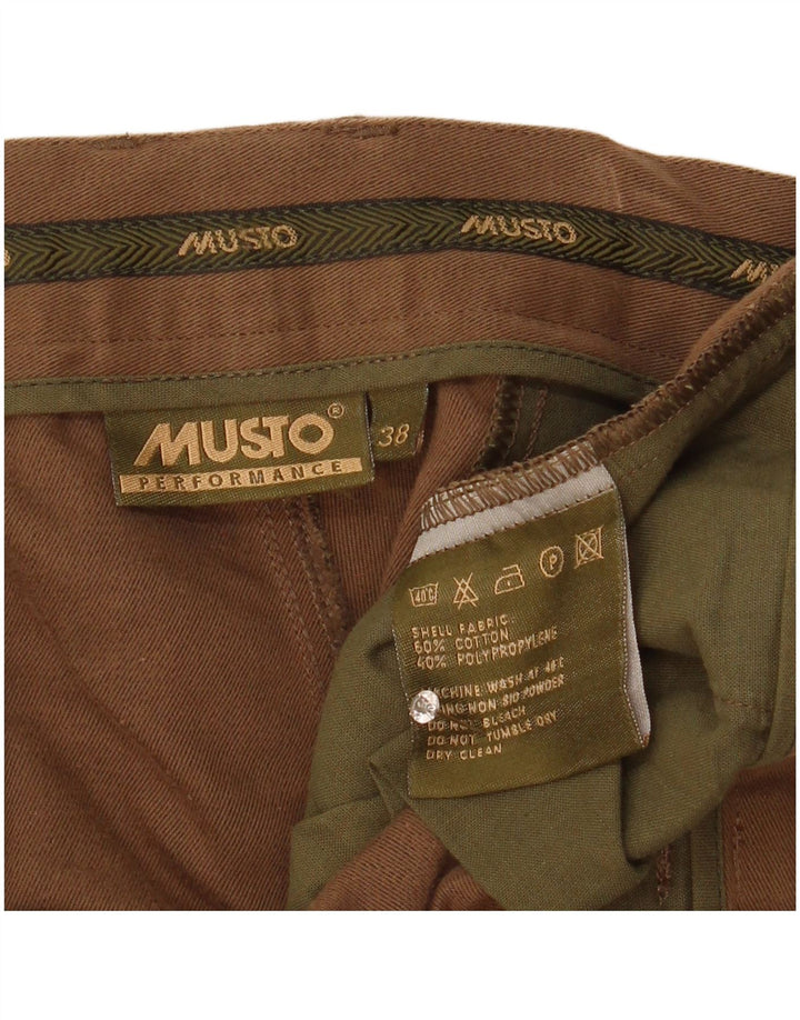 Musto Bermuda Homme W38 XL Marron Coton