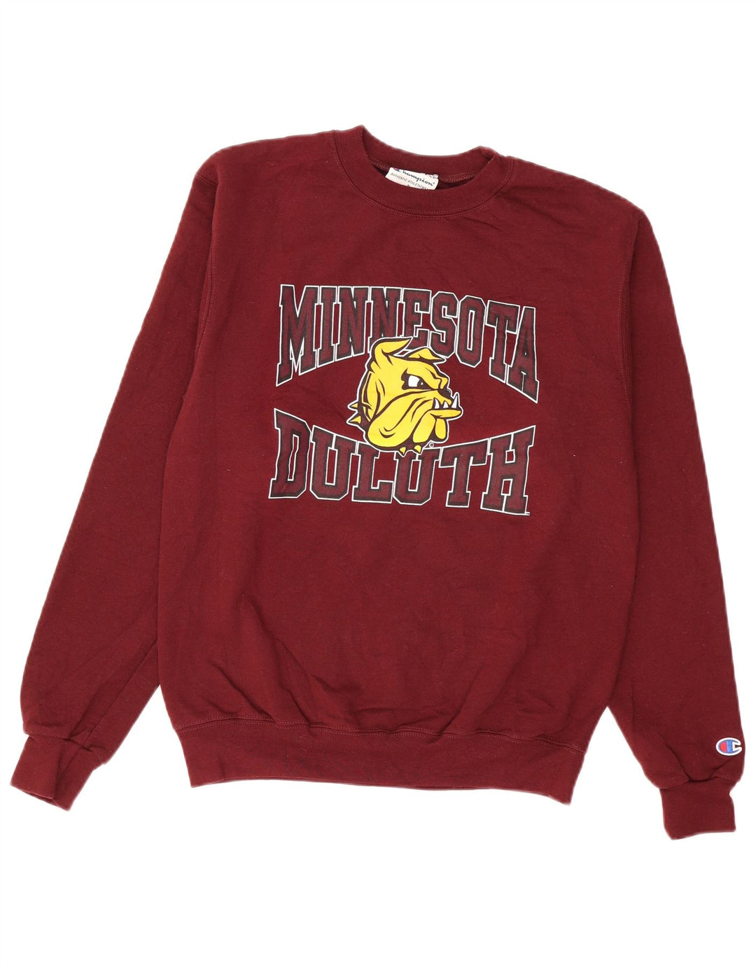 Champion Minnesota Duluth Graphic Sweatshirt Pull Petit Bordeaux