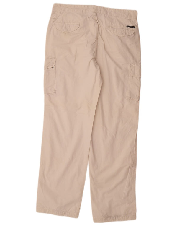 Ivy Oxford Pantalon cargo de jogging pour homme IT 52 XL W34 L32 Beige Coton