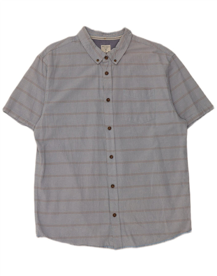 O'Neill Chemise à manches courtes pour homme XL Bleu rayé