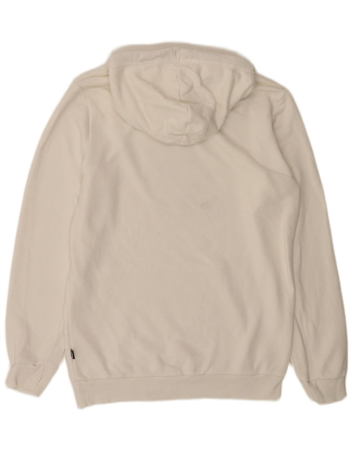 Puma Sweat à Capuche Graphic Homme Blanc Moyen
