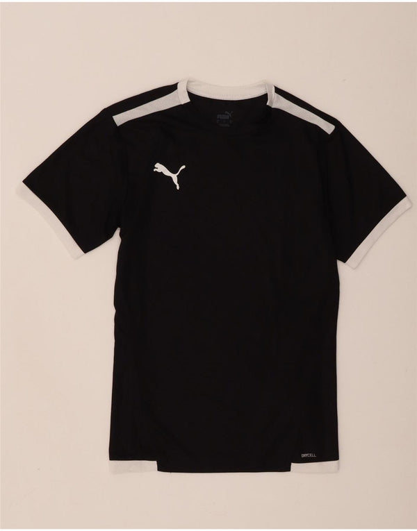 Puma T-Shirt Homme Haut Petit Noir Colorblock Polyester